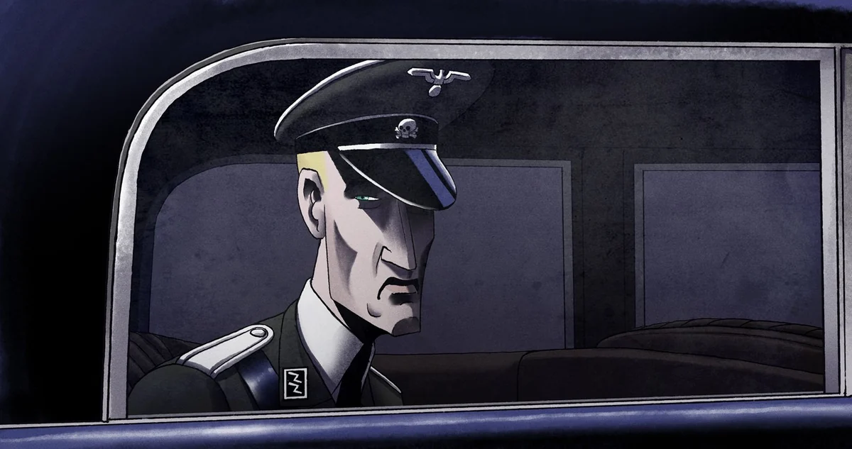 Developed character design of Officer Jaeger