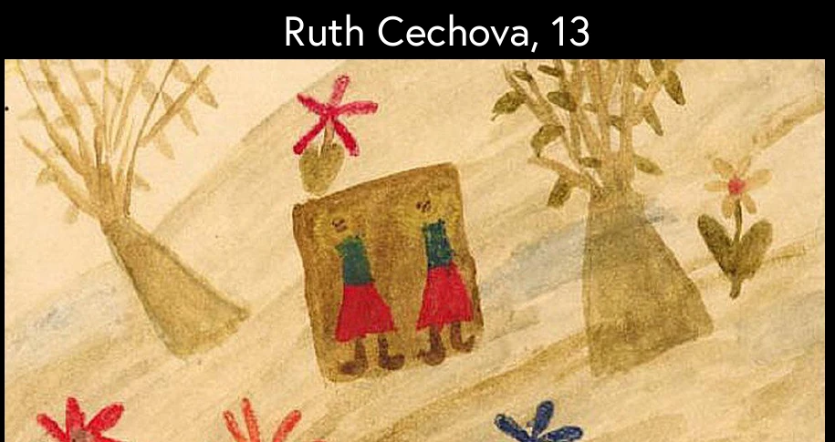 Drawing by Ruth Cechova